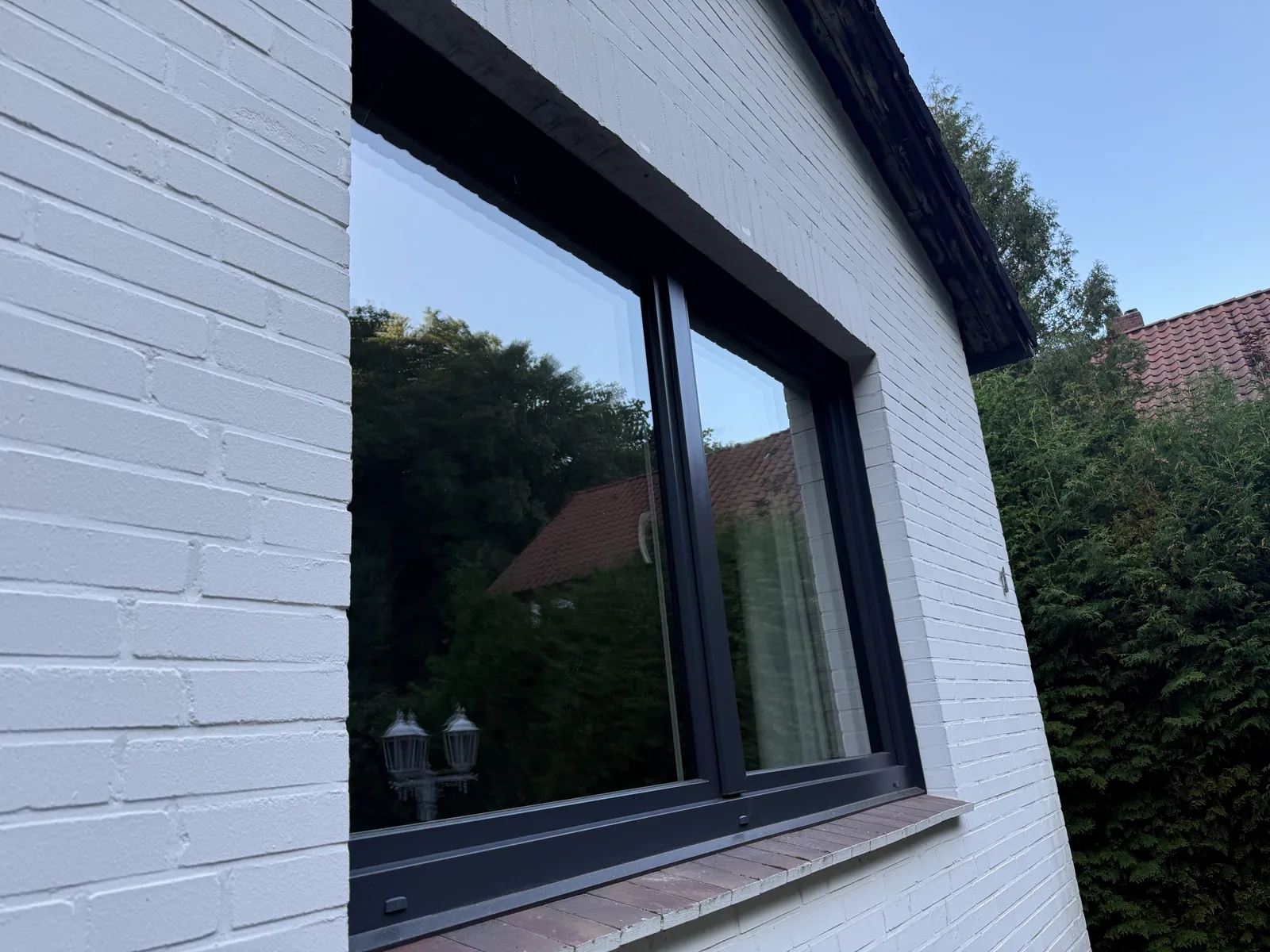 Fenster nach Maß in einer Klinkerfassade bei Lüneburg