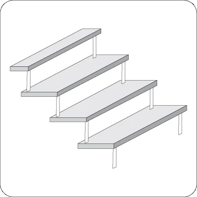 Tragbolzentreppe